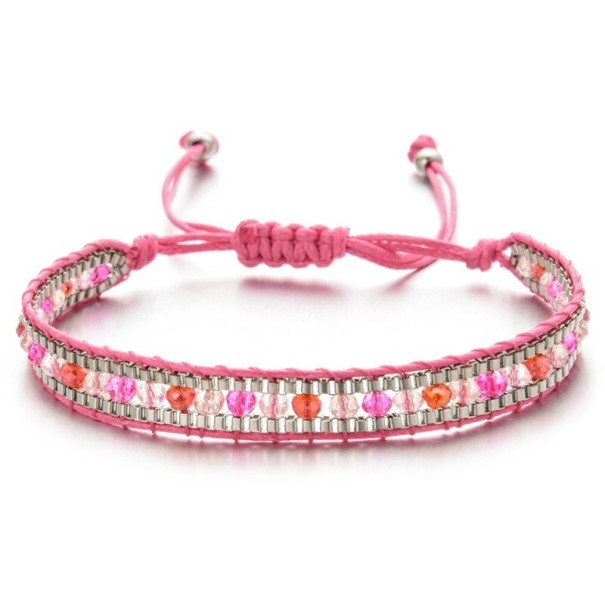 Bracelet réducteur pour femmes avec perles H357 13