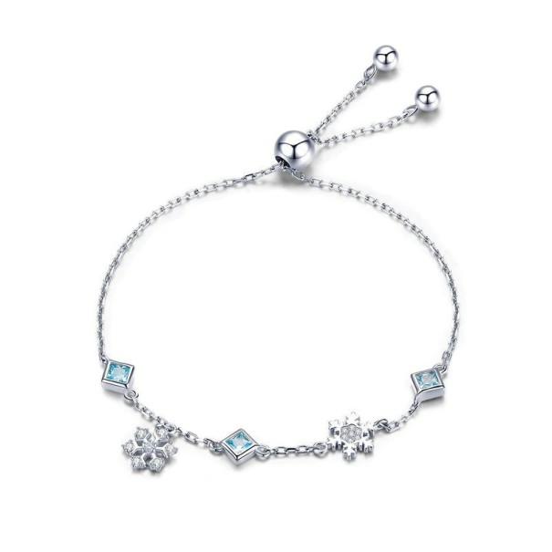 Bracelet réducteur pour femmes flocons de neige A1775 1