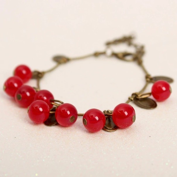 Bracelet vintage pour femmes avec perles 1