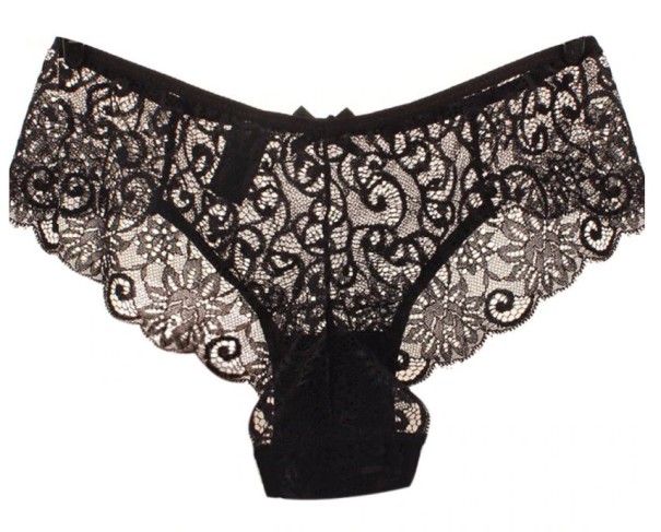 Braguita de encaje para mujer A700 negro S