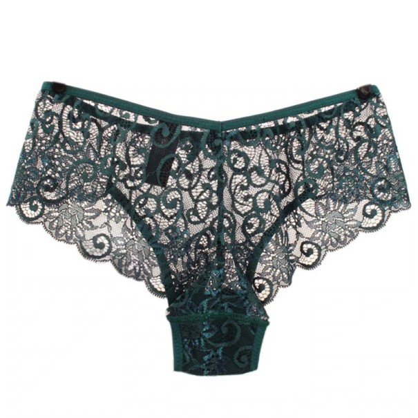 Braguita de encaje para mujer A700 verde militar XS
