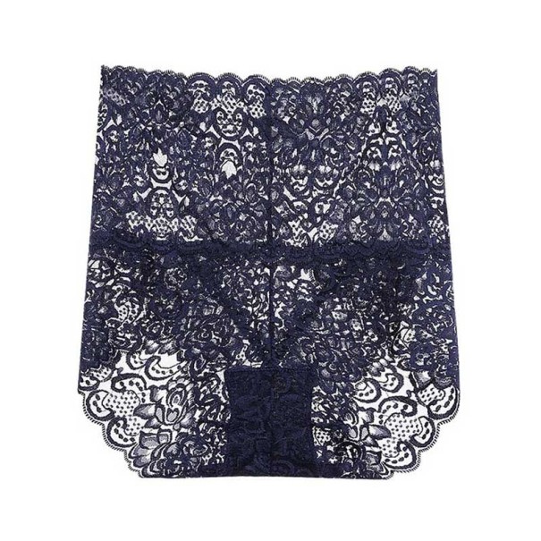Braguita de encaje para mujer A703 azul oscuro M