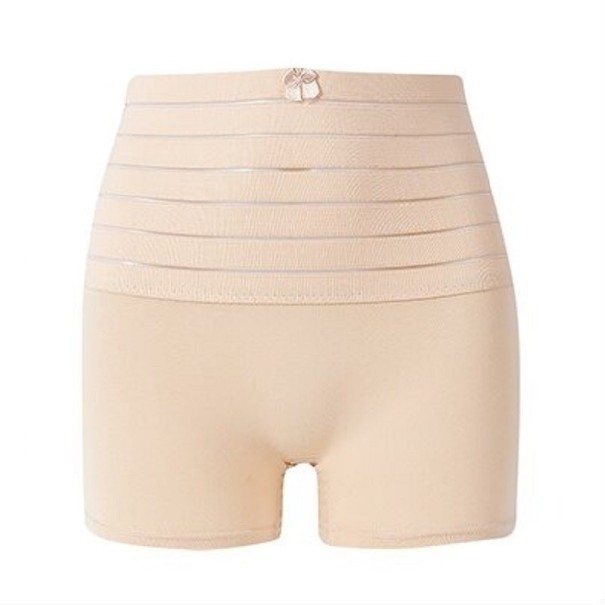 Braguita moldeadora de cintura alta para mujer T1197 crema M