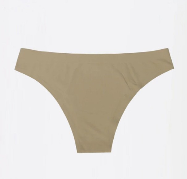 Braguitas brasileñas sexys para mujer A503 beige M