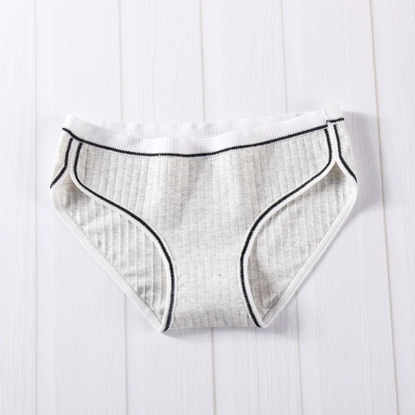 Braguitas cómodas de mujer Maya gris S