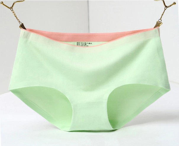 Braguitas de algodón para mujer verde M