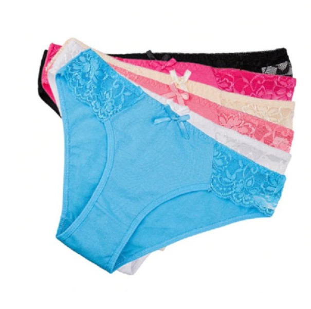 Braguitas de encaje para mujer - 3 uds. S 2 Braguitas de encaje para mujer - 3 uds. S 2