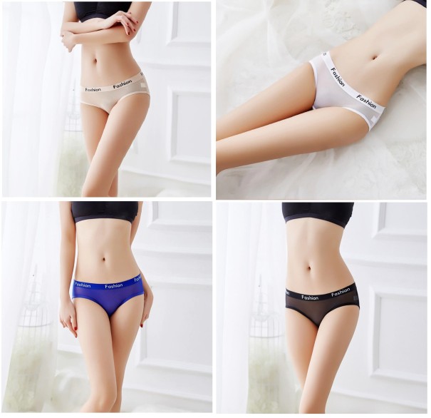 Braguitas de mujer MODA - 4 uds. L 3