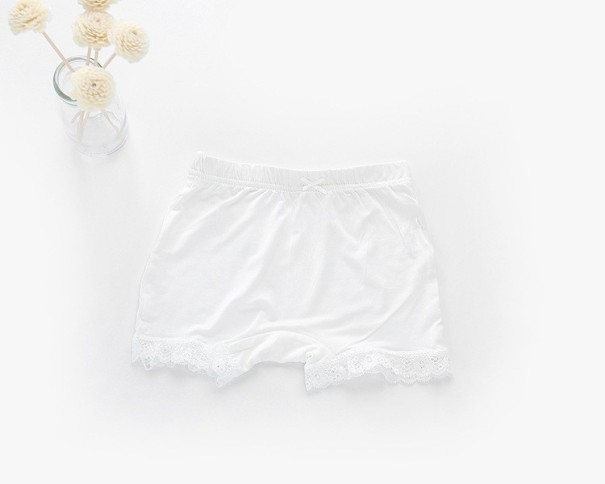 Braguitas de niña con bragas blanco 6