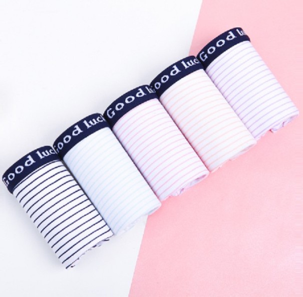 Braguitas de rayas para mujer - 5 uds. M