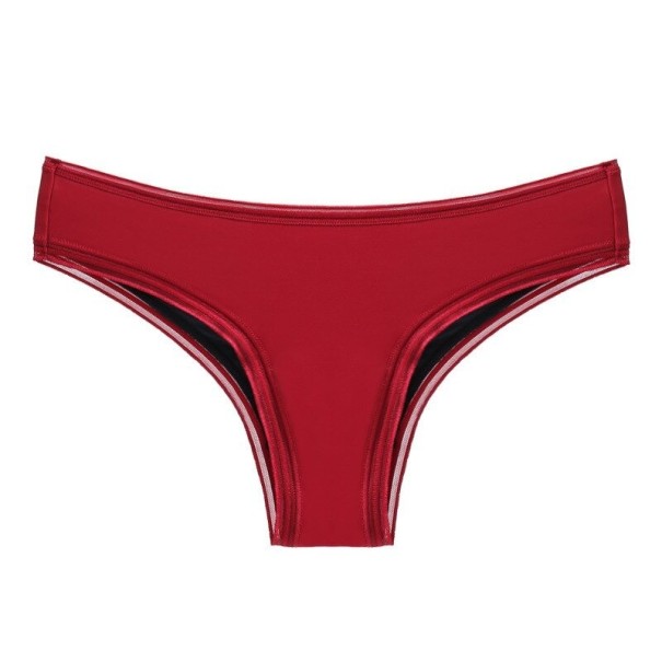 Braguitas menstruales de mujer Z210 rojo XS