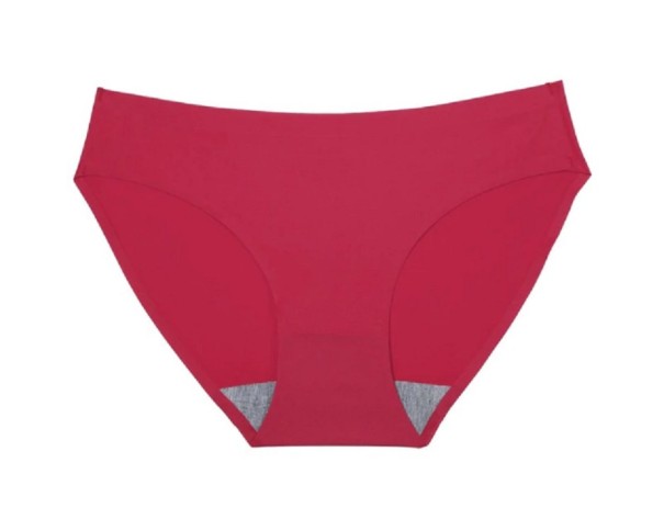 Braguitas sin costuras para mujer rojo XS