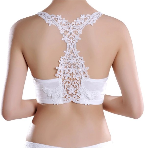 Bralette-bh för kvinnor med spets