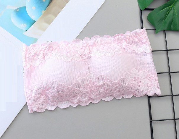 Bralette-bh i blonde til piger rosa