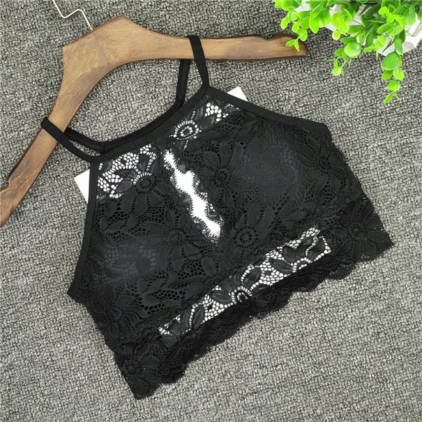Bralette-bh til kvinder J1031 sort