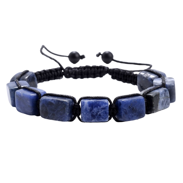 Bratara Shamballa albastru