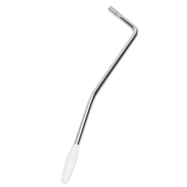 Brazo de trémolo 6 mm con palanca whammy para guitarra eléctrica Repuesto para palanca de trémolo Accesorio metálico Color neutro plateado