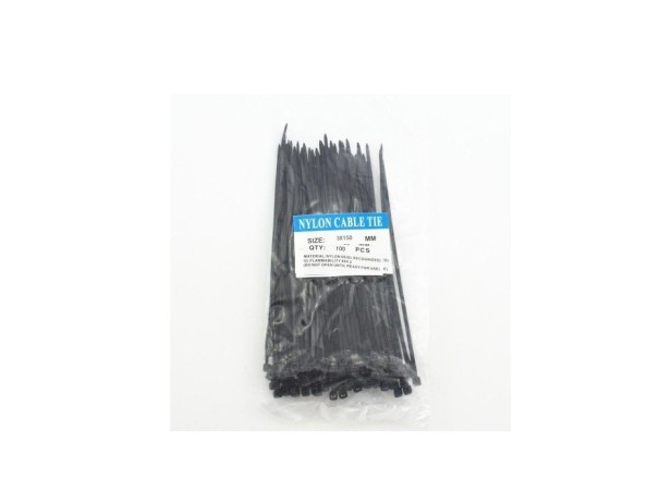 Bridas para cables negro