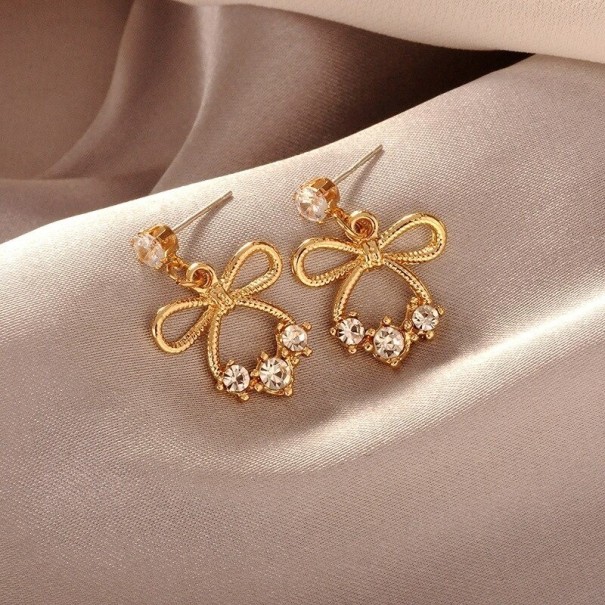 Brincos de laço para senhora H786 2