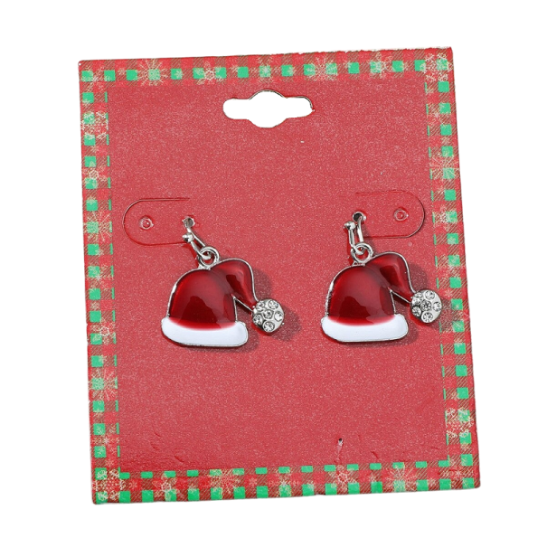 Brincos de Natal para Senhora N987 4