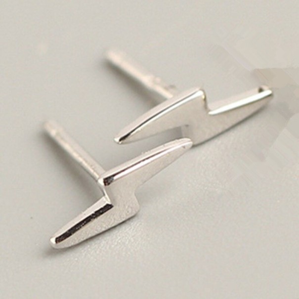 Brincos de pressão para senhora relâmpagos 3