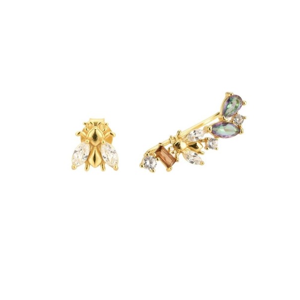 Brincos Femininos H842 dourado 4