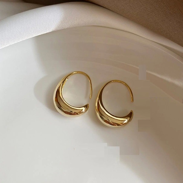 Brincos pendentes femininos H725 dourado