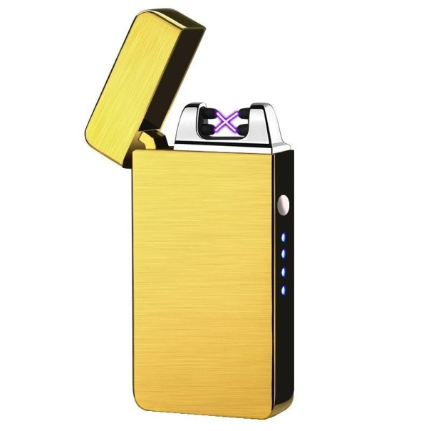 Briquet plasma P3427 doré
