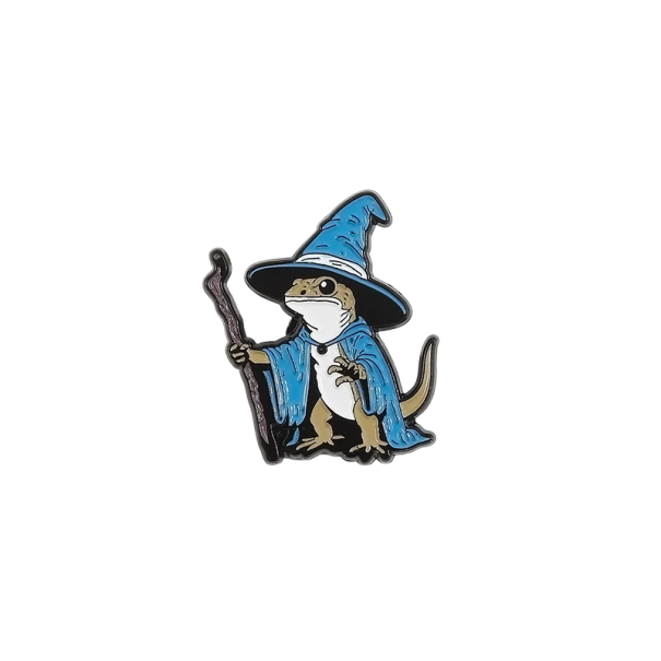 Broche divertido de escritório 2,5 x 3,3 cm Liga de zinco Distintivo original para casaco mochila mala Presente estiloso 1