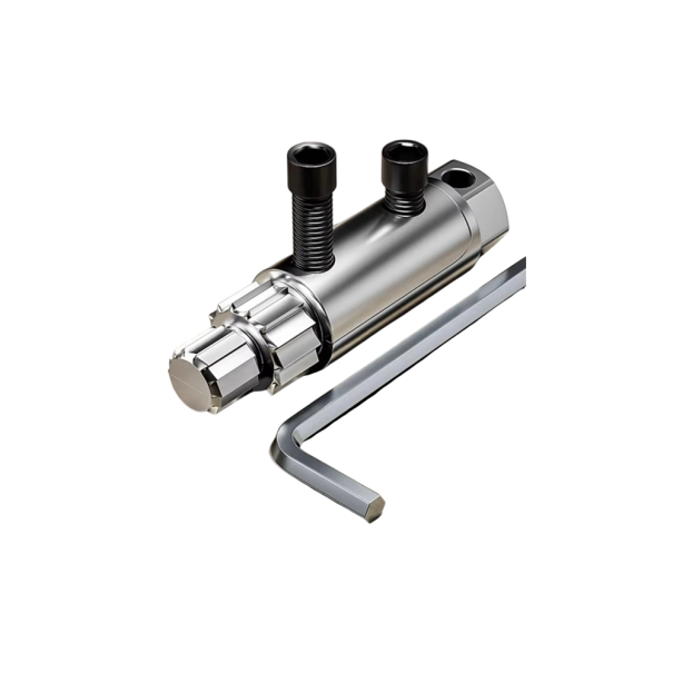 Broken Screw Extractor Tool 7.5 x 1.75 x 1.7 cm Corner Valve Repair Tool for Plumbing Fittings 1