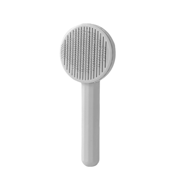 Brosse autonettoyante pour animaux de compagnie P3979 gris