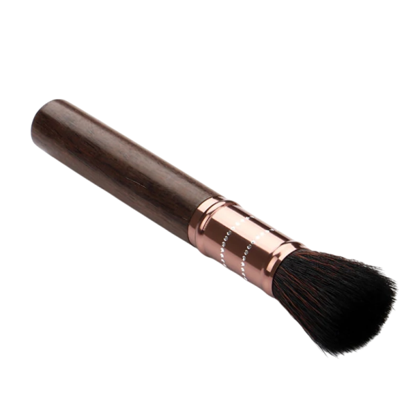 Brosse de nettoyage pour moulin à café 18,5 cm Poignée en bois 4 cm poils en nylon doux Brosse de nettoyage pour machine à café et accessoires de barista 2