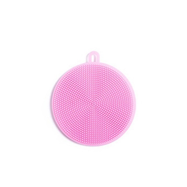 Brosse de nettoyage pour vaisselle rose