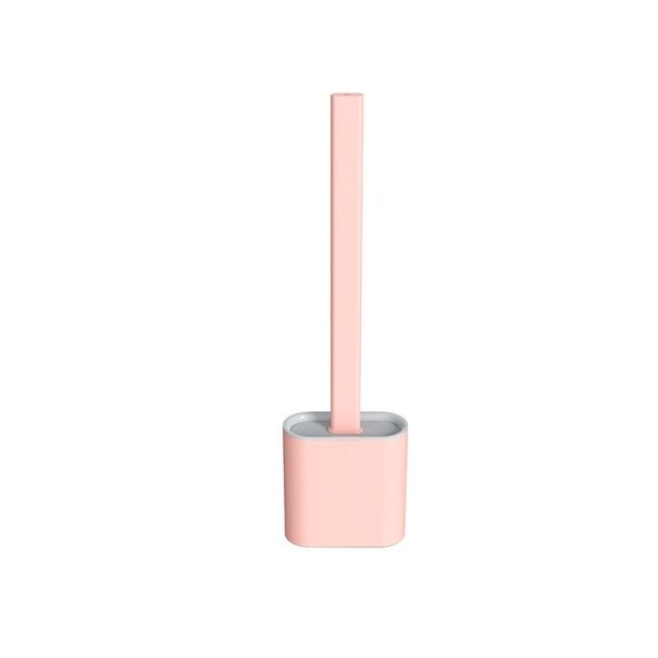 Brosse de WC rose