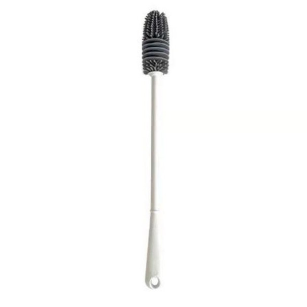 Brosse en silicone pour la vaisselle blanc