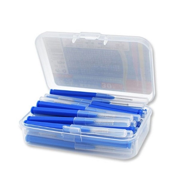 Brosse interdentaires 30 pcs bleu