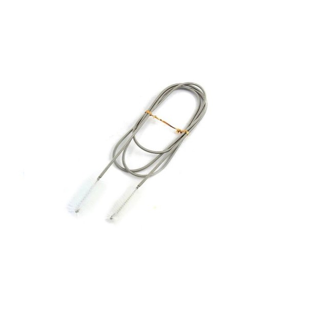 Brosse pour nettoyer les tuyaux d'aquarium 155 cm blanc