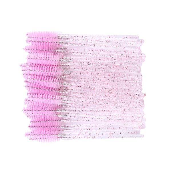 Brosses à sourcils et à cils 50 pcs 12