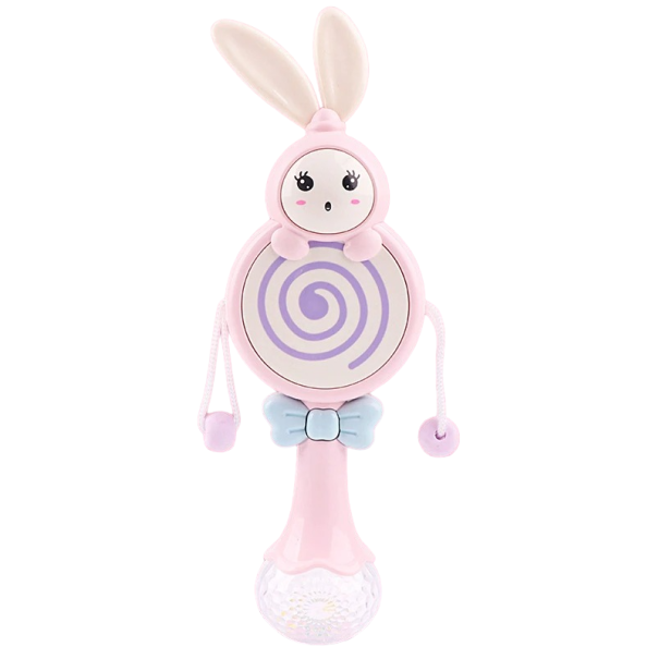 Bubolino con manico rosa