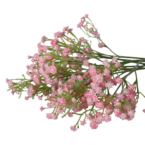 Buchet artificial pentru decor 52 cm Flori decorative roz