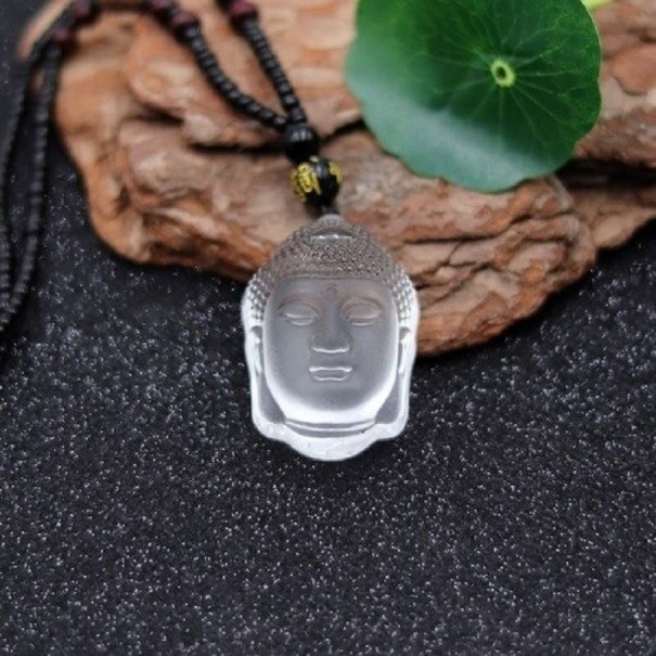 Buddha-kaulakoru D526 valkoinen