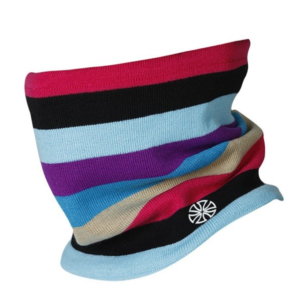 Bufanda de invierno con estampado de rayas 2