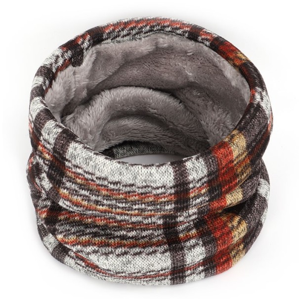 Bufanda de invierno para hombre con estampado 12