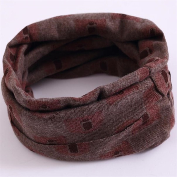 Bufanda infantil de invierno con varios motivos. 40