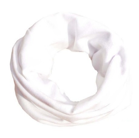 Bufanda infantil (pañuelo para el cuello) J3284 blanco