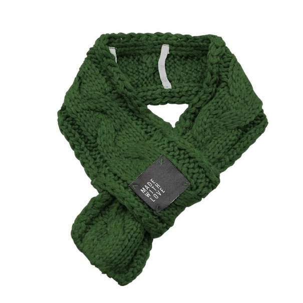 Bufanda para perros y gatos verde L