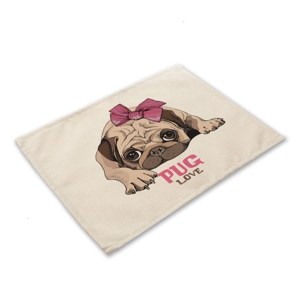 Bulldog-Themed Placemat 7