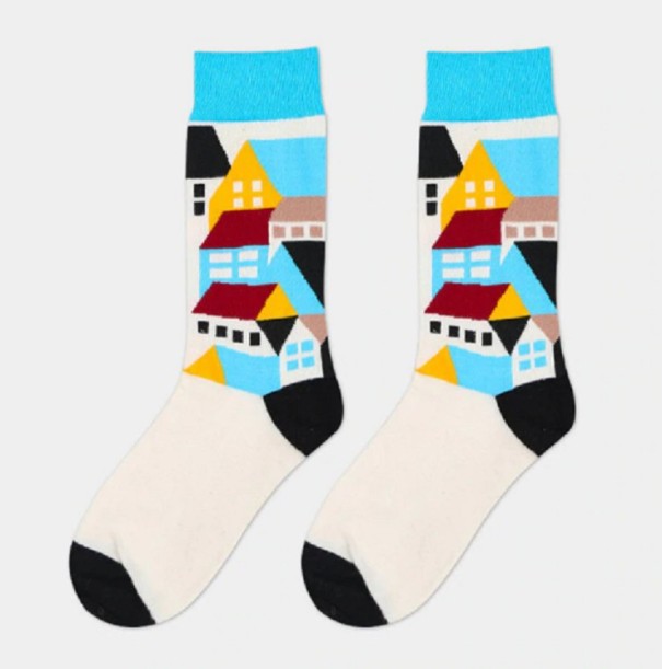 Bunte Adam-Socken für Herren 2