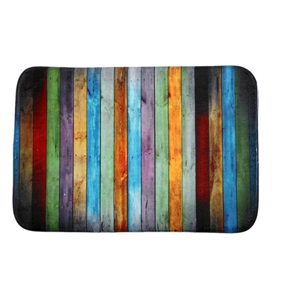 Bunte Badezimmermatte S