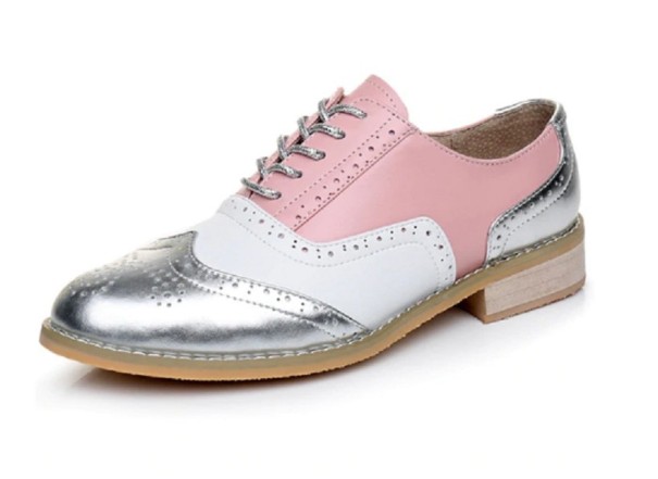 Bunte Oxford-Schuhe für Damen 41 2